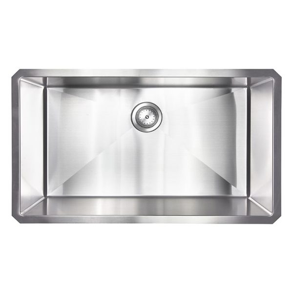 MSI Handcrafted Stainless Steel 32 in  x  19 in Single Bowl