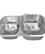 MSI Undermount Stainless Steel 31 1/2 in  x  20 1/2 in Double Bowl