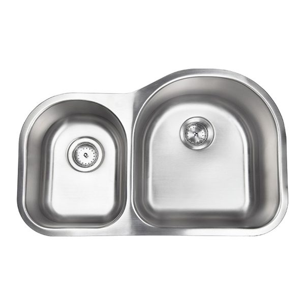 MSI Undermount Stainless Steel 30 3/4 in  x  19 1/2 in Double Bowl