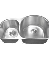 MSI Undermount Stainless Steel 30 3/4 in  x  19 1/2 in Double Bowl