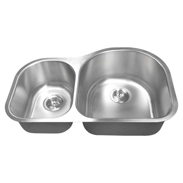 MSI Undermount Stainless Steel 30 3/4 in  x  19 1/2 in Double Bowl