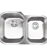 MSI Undermount Stainless Steel 31 1/2 in  x  20 1/2 in Double Bowl