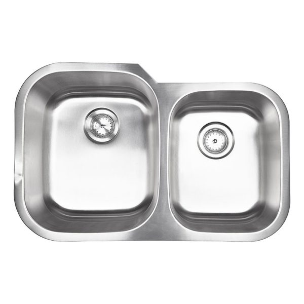 MSI Undermount Stainless Steel 31 1/2 in  x  20 1/2 in Double Bowl