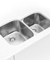 MSI Undermount Stainless Steel 31 1/2 in  x  20 1/2 in Double Bowl