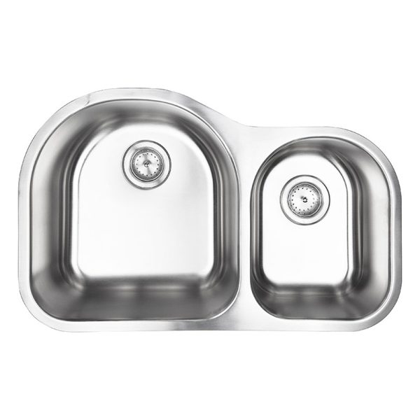 MSI Undermount Stainless Steel 30 3/4 in   x   19 1/2 in Double Bowl