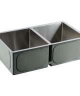 MSI Handcrafted Stainless Steel 32 in  x  19 in Double Bowl