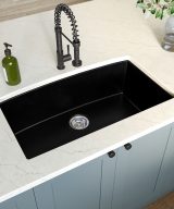 MSI Undermount Quartz Composite 32 1/2 in  x  19 1/2 in Single Bowl