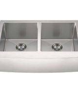 MSI Handcrafted Stainless Steel 32 7/8 in x 20 3/4 in Double Bowl