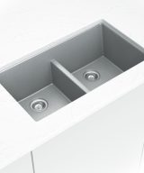 MSI Undermount Quartz Composite 32  x 19 1/2 in Double Bowl