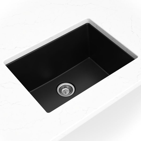 MSI Undermount Quartz Composite 24 1/4  x  18 1/4 in Single Bowl