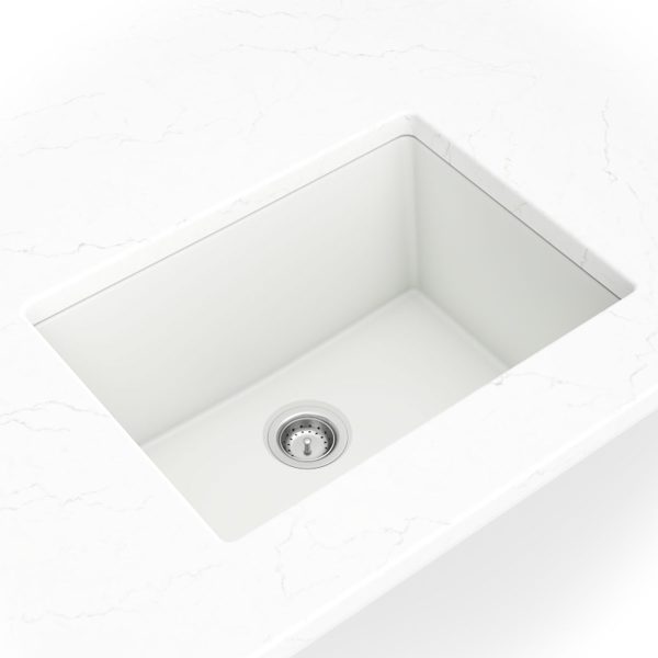 MSI Undermount Quartz Composite 24 1/4  x  18 1/4 in Single Bowl