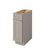 Cooper - 12" Base Cabinet, 1 Door-1 Drawer, 1 Shelf in Grey CGR-B12