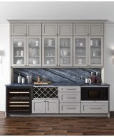 Cooper - 12" Base Cabinet, 1 Door-1 Drawer, 1 Shelf in Grey CGR-B12