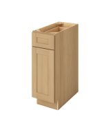 Cooper - 12" Base Cabinet, 1 Door-1 Drawer, 1 Shelf in Sandstone CSD-B12