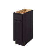 Hudson - 12" Base Cabinet, 1 Door-1 Drawer, 1 Shelf in Espresso HES-B12