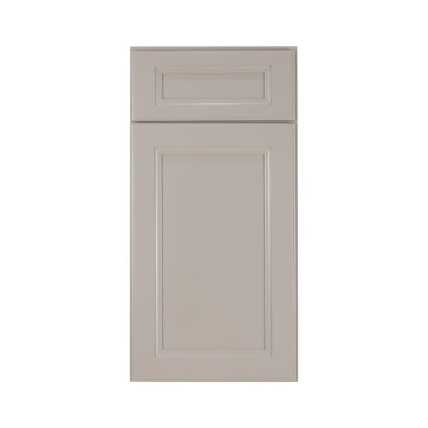 Monaco - 12" Base Cabinet, 1 Door-1 Drawer, 1 Shelf in Grey MGR-B12