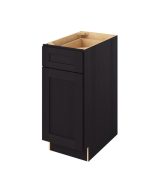 Cooper - 15" Base Cabinet, 1 Door-1 Drawer, 1 Shelf in Espresso CES-B15