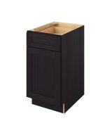 Cooper - 18" Base Cabinet, 1 Door-1 Drawer, 1 Shelf in Espresso CES-B18