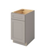 Cooper - 18" Base Cabinet, 1 Door-1 Drawer, 1 Shelf in Grey CGR-B18