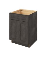 Cooper - 24" Base Cabinet, 2 Doors-1 Drawer, 1 Shelf in Slate CSL-B24