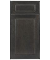 Monaco - 24" Base Cabinet, 2 Doors-1 Drawer, 1 Shelf in Slate MSL-B24