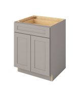 Cooper - 27" Base Cabinet, 2 Doors-1 Drawer, 1 Shelf in Grey CGR-B27