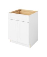 Cooper - 27" Base Cabinet, 2 Doors-1 Drawer, 1 Shelf in White CWH-B27