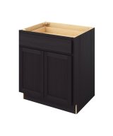 Hudson - 30" Base Cabinet, 2 Doors-1 Drawer, 1 Shelf in Espresso HES-B30