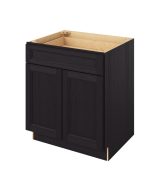 Monaco - 30" Base Cabinet, 2 Doors-1 Drawer, 1 Shelf in Espresso MES-B30