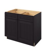 Cooper - 39" Base Cabinet, 2 Doors-2 Drawers, 1 Shelf in Espresso CES-B39