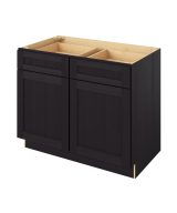 Cooper - 42" Base Cabinet, 2 Doors-2 Drawers, 1 Shelf in Espresso CES-B42