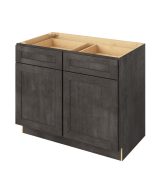 Cooper - 42" Base Cabinet, 2 Doors-2 Drawers, 1 Shelf in Slate CSL-B42