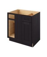 Cooper - 39"- 42" Universal Blind Base Cabinet, 1 Door-1 Drawer, 1 Shelf in Espresso 42U-CES-BBC39