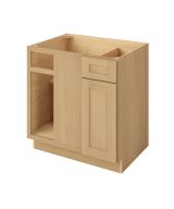 Cooper - 39"- 42" Universal Blind Base Cabinet, 1 Door-1 Drawer, 1 Shelf in Sandstone 42U-CSD-BBC39