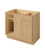 Cooper - 42"- 45" Universal Blind Base Cabinet, 1 Door-1 Drawer, 1 Shelf in Sandstone 45U-CSD-BBC42