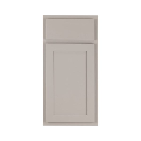 Hudson - Hudson - Universal Base Corner Cabinet - Grey, 2 Doors, 1 Shelf in Grey HGR-BC33U