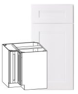 Cooper - 36" Universal Base Corner Cabinet, 2 Doors, 1 Shelf in White CWH-BC36U