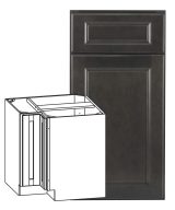 Monaco - 36" Universal Base Corner Cabinet, 2 Doors, 1 Shelf in Slate MSL-BC36U