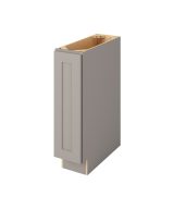 Cooper - 9" Base Full Height, 1 Door, 2 Shelves in Grey CGR-BFH09