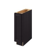 Monaco - 9" Base Full Height, 1 Door, 2 Shelves in Espresso MES-BFH09