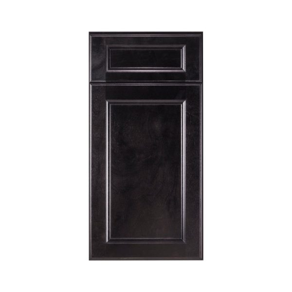 Monaco - 9" Base Full Height, 1 Door, 2 Shelves in Espresso MES-BFH09