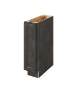 Monaco - 9" Base Full Height, 1 Door, 2 Shelves in Slate MSL-BFH09