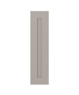 Cooper - 8-17/32" W x 29-9/32" H x 3/4" D Cooper Base Door No Bore - in Grey CGR-BFH09NB