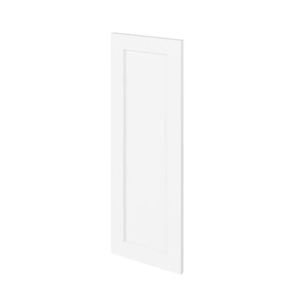 Cooper - 8-17/32" W x 29-9/32" H x 3/4" D Cooper Base Door No Bore - in White CWH-BFH09NB