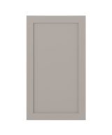 Hudson - 16-1/32" W x 29-9/32" H x 3/4" D Hudson Base Door No Bore - in Grey HGR-BFH18NB