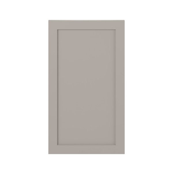 Hudson - 16-1/32" W x 29-9/32" H x 3/4" D Hudson Base Door No Bore - in Grey HGR-BFH18NB