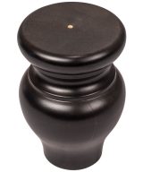 Cooper, Hudson, Monaco - 3-1/4" W x 4-1/2" H x 3-1/4" D Bun Foot - in Espresso ESP-BUNFOOT