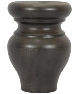 Cooper, Hudson, Monaco - 3-1/4" W x 4-1/2" H x 3-1/4" D Bun Foot - in Slate SL-BUNFOOT