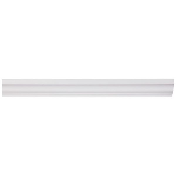 Cooper, Hudson, Monaco - 2-1/2" H 96" L x 3/4" T Crown Moulding - in White PWH-CM8