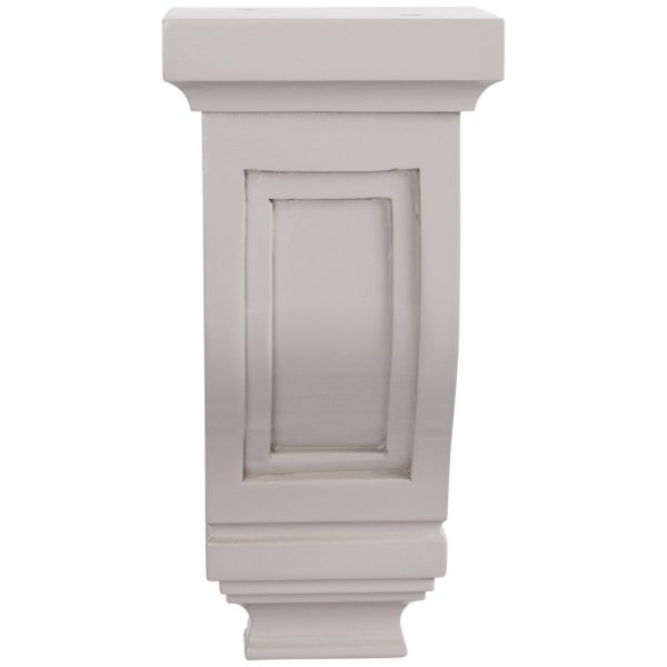 Cooper, Hudson, Monaco - 4-5/8" W x 9-5/8" H x 4-11/16" D Corbel - Basic - in Grey B-PGRY-CORBEL